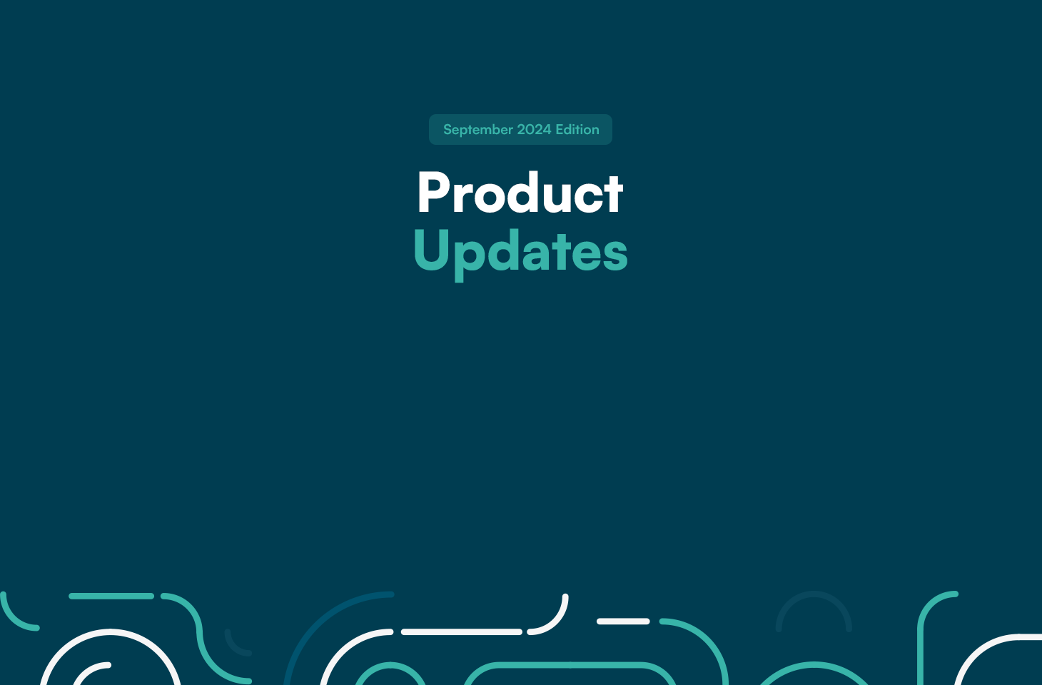 September Product Update cover